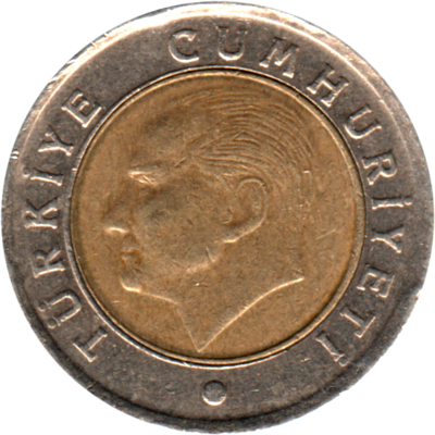 50 kuruş, 2012 Obverse