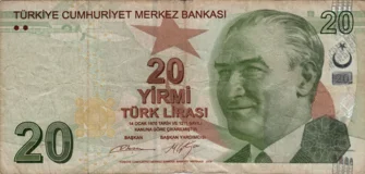 Preview 20 Liras, 2009 obverse