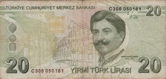 Preview 20 Liras, 2009 reverse