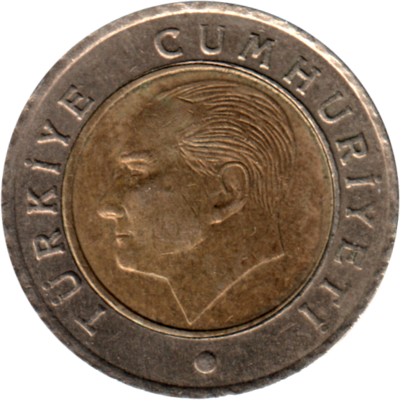 50 kuruş, 2017 Obverse