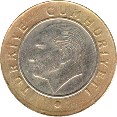 1 Lira, 2017 Obverse