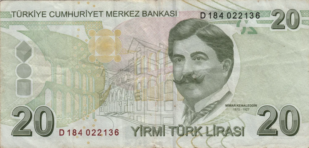 20 Liras, 2009 Reverse