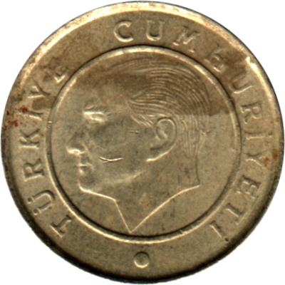 10 kuruş, 2018 Obverse