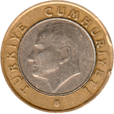 1 Lira, 2010 Obverse