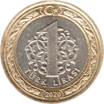 1 Lira, 2020 Reverse