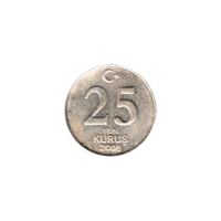 Preview 25 kuruş, 2008 reverse