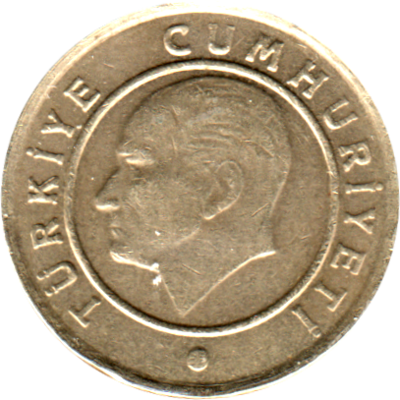 5 kuruş, 2009 Obverse
