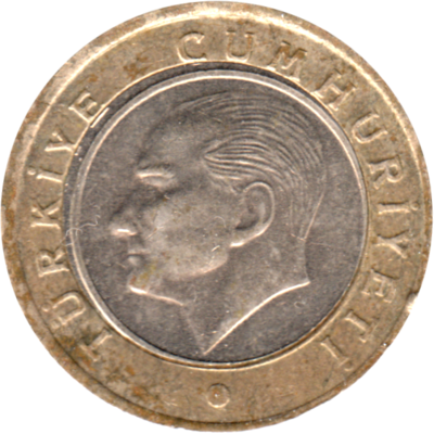 1 Lira, 2019 Obverse