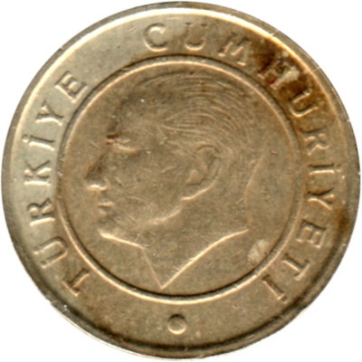 5 kuruş, 2013 Obverse