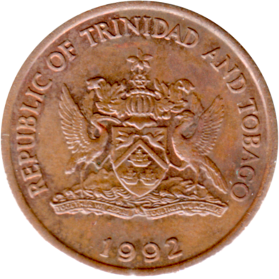 5 cents, 1992 Obverse