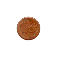 Preview 5 cents, 1992 reverse