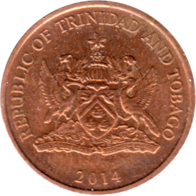 5 cents, 2014 Obverse