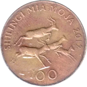 Preview 100 Shillings, 2012 reverse