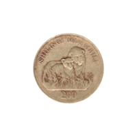 Preview 200 Shillings, 1998 reverse