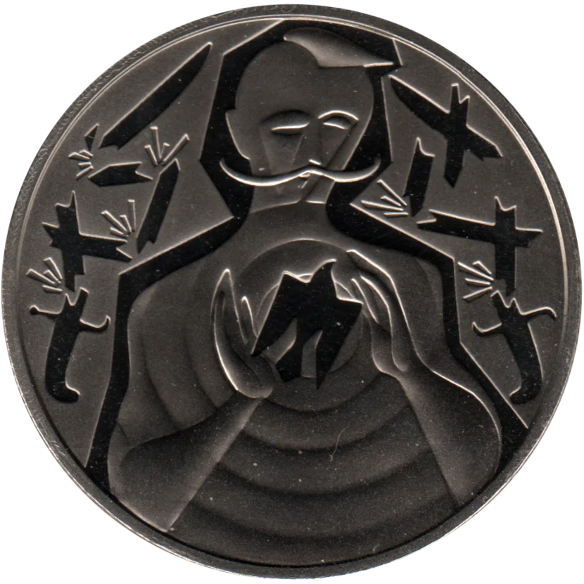 5 Hryvnias, 2024 Obverse