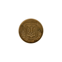 Preview 25 kopiykas, 1992 obverse