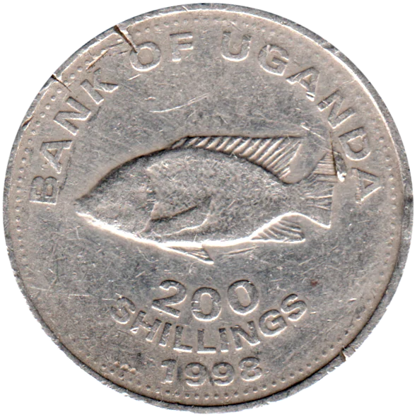 200 Shillings, 1998 Reverse
