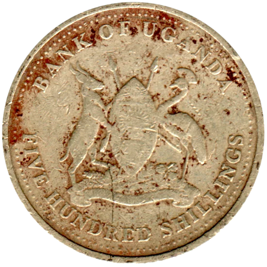 500 Shillings, 2003 Obverse