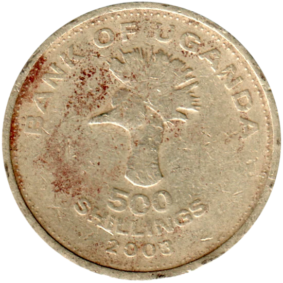 500 Shillings, 2003 Reverse