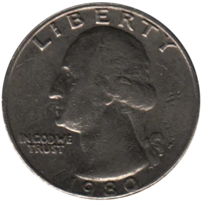 Preview 1 quarter, 1980 obverse