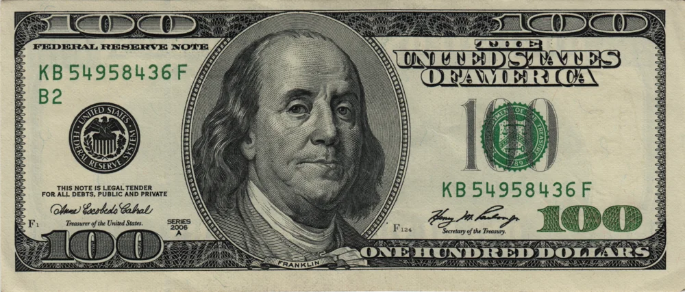 100 Dollars, 2006A Reverse