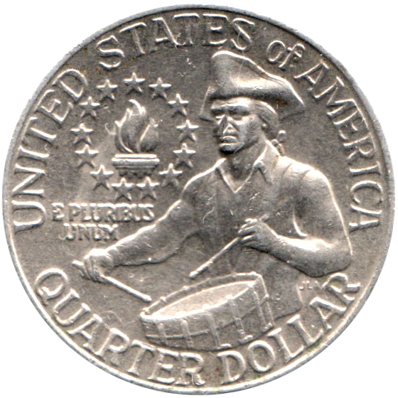 ¼ Dollar, 1976 Reverse