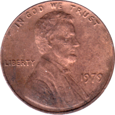 1 cent, 1979 Obverse