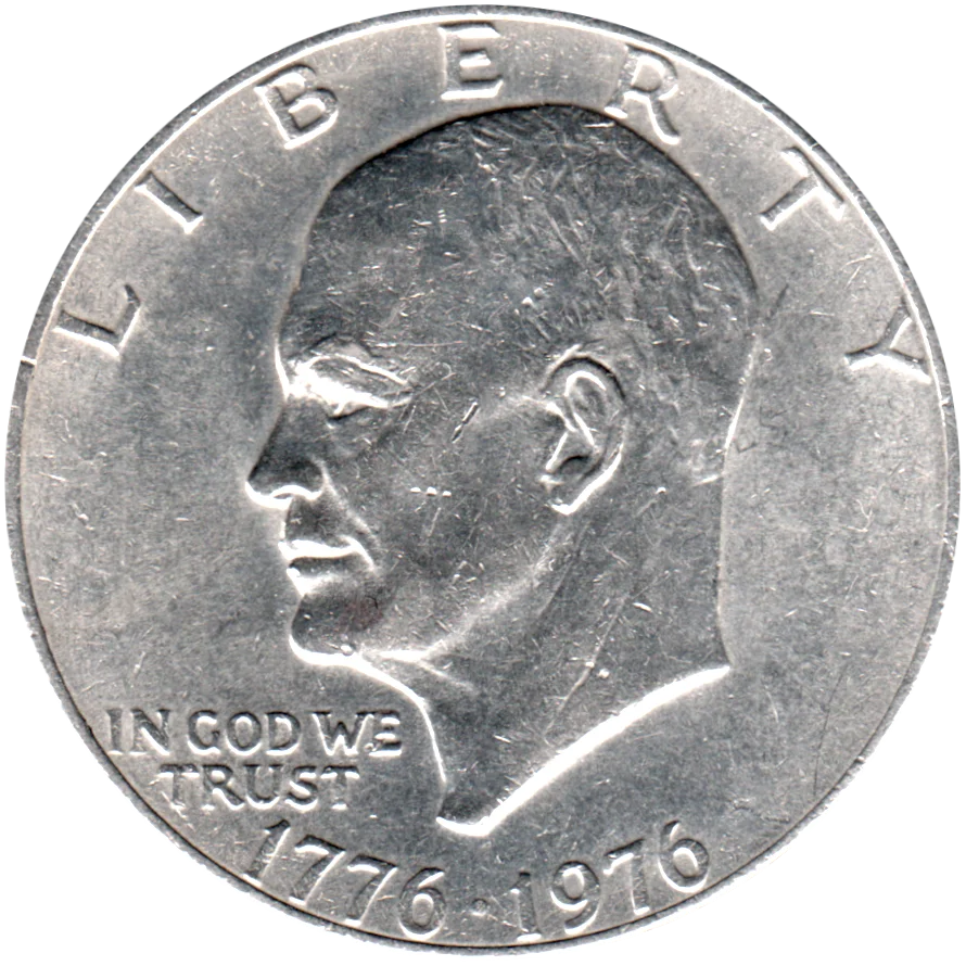 1 Dollar, 1976 Obverse