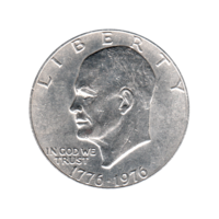Preview 1 Dollar, 1976 obverse