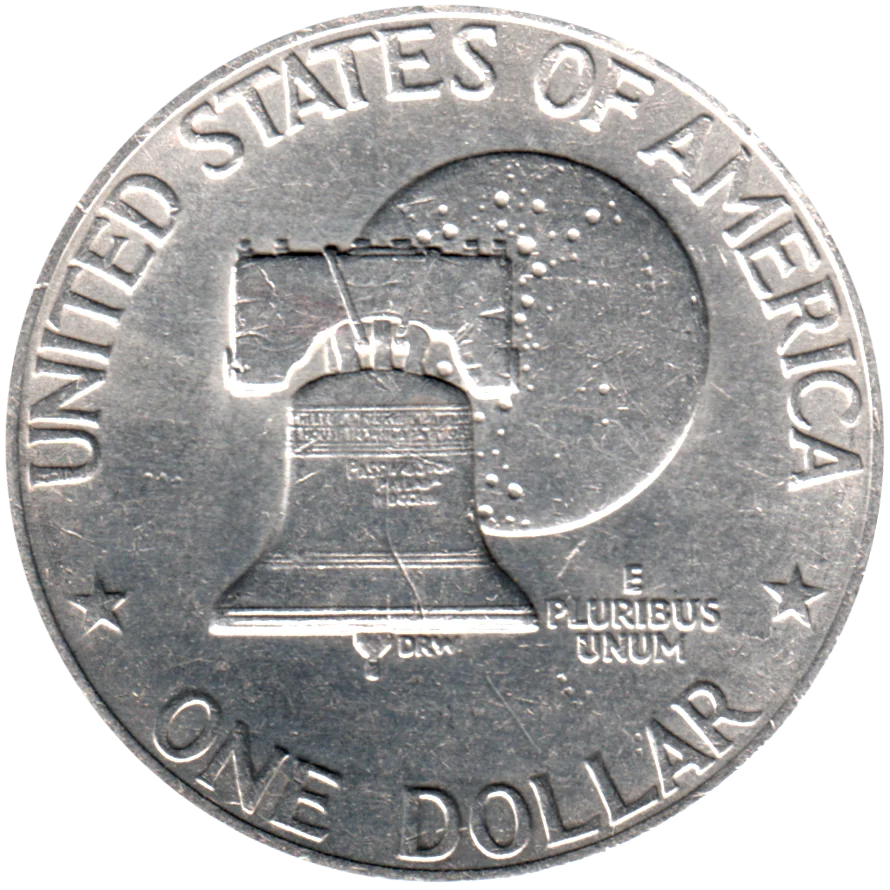 1 Dollar, 1976 Reverse