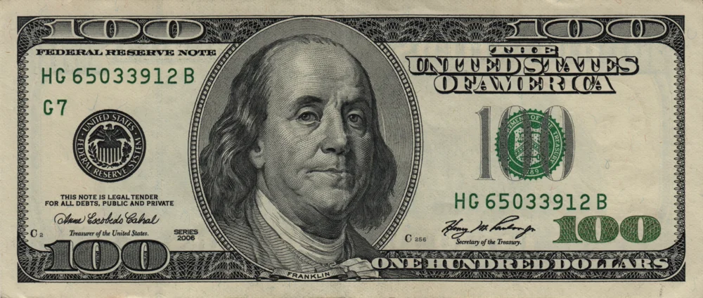 100 Dollars, 2006 Reverse