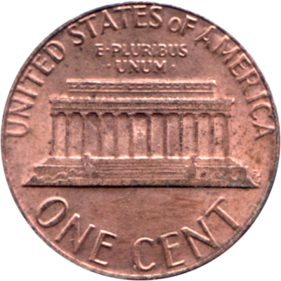 1 cent, 1983 Reverse