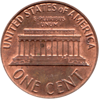 1 cent, 1976 Reverse