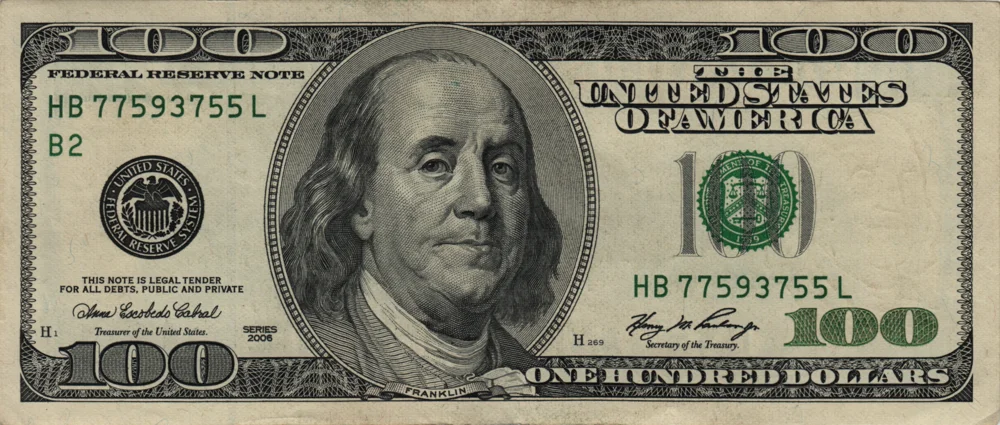 100 Dollars, 2006 Reverse
