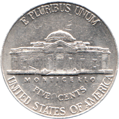 5 cents, 2000 Reverse