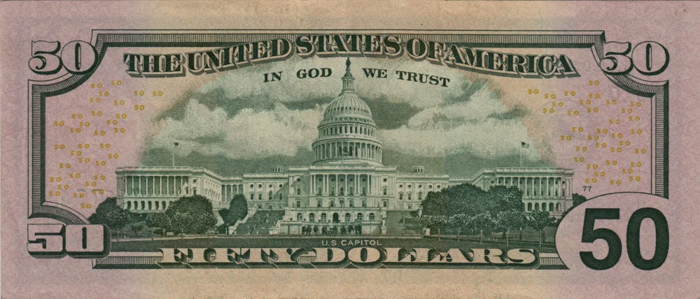 50 Dollars, 2013 Obverse