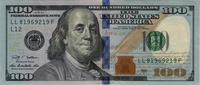 Preview 100 Dollars, 2009A reverse