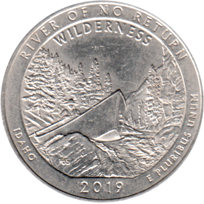 ¼ Dollar, 2019 Obverse