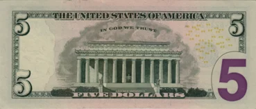 Preview 5 Dollars, 2006 obverse