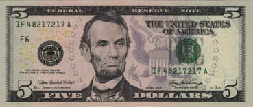 Preview 5 Dollars, 2006 reverse