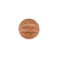 Preview 1 cent, 1975 reverse