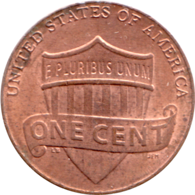 1 cent, 2012 Reverse