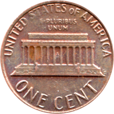 1 cent, 1982 Reverse