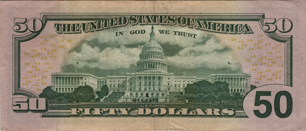 50 Dollars, 2013 Obverse