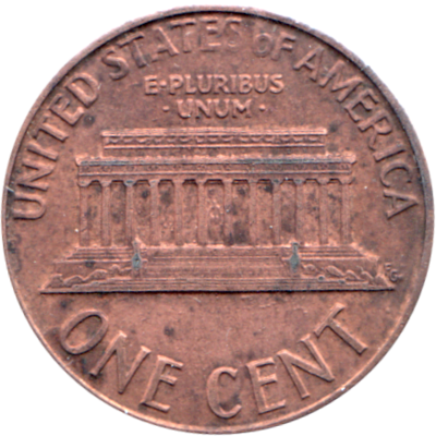 1 cent, 1988 Reverse