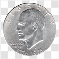 Preview 1 Dollar, 1976 obverse