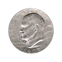 Preview 1 Dollar, 1977 obverse