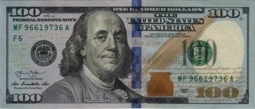 Preview 100 Dollars, 2013 reverse