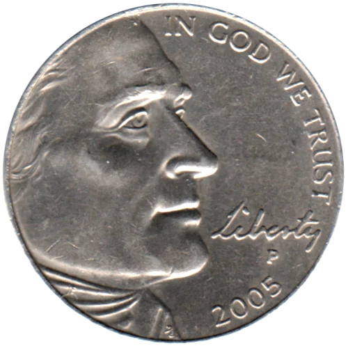 5 cents, 2005 Obverse
