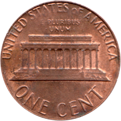 1 cent, 1983 Reverse